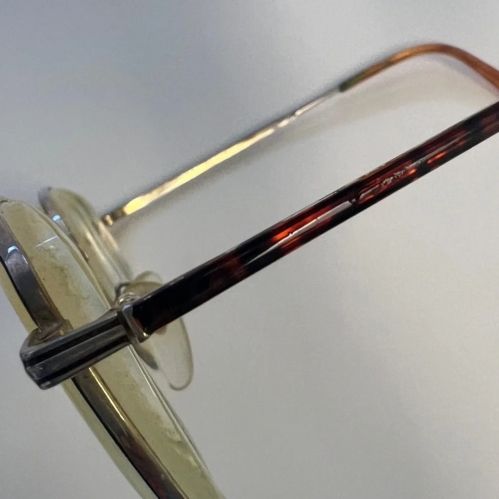 Vintage Perry Ellis Eyeglass Frame Tortoise 140 PE 63 140‎ 52 18 80s